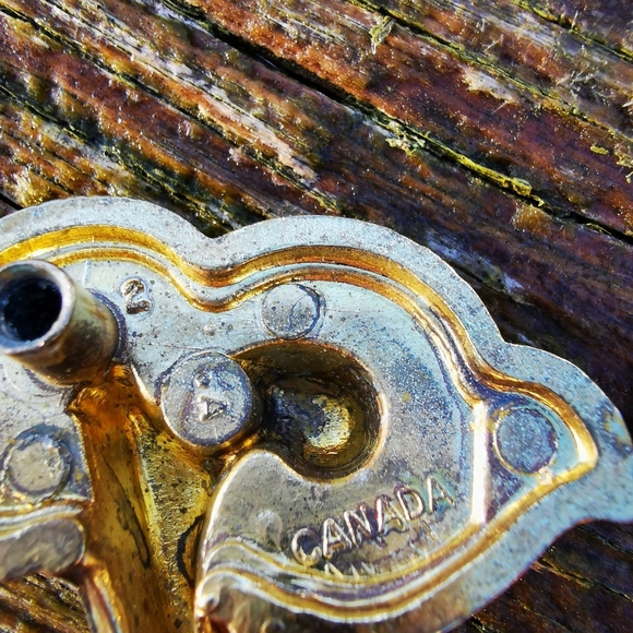 Vintage Brass Drawer Pull - Picture 5 of 9